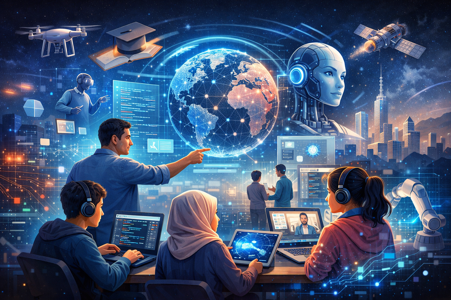 Gelombang Baru Teknologi: Saat Perkembangan IT Mengubah Wajah Pembelajaran Informatika