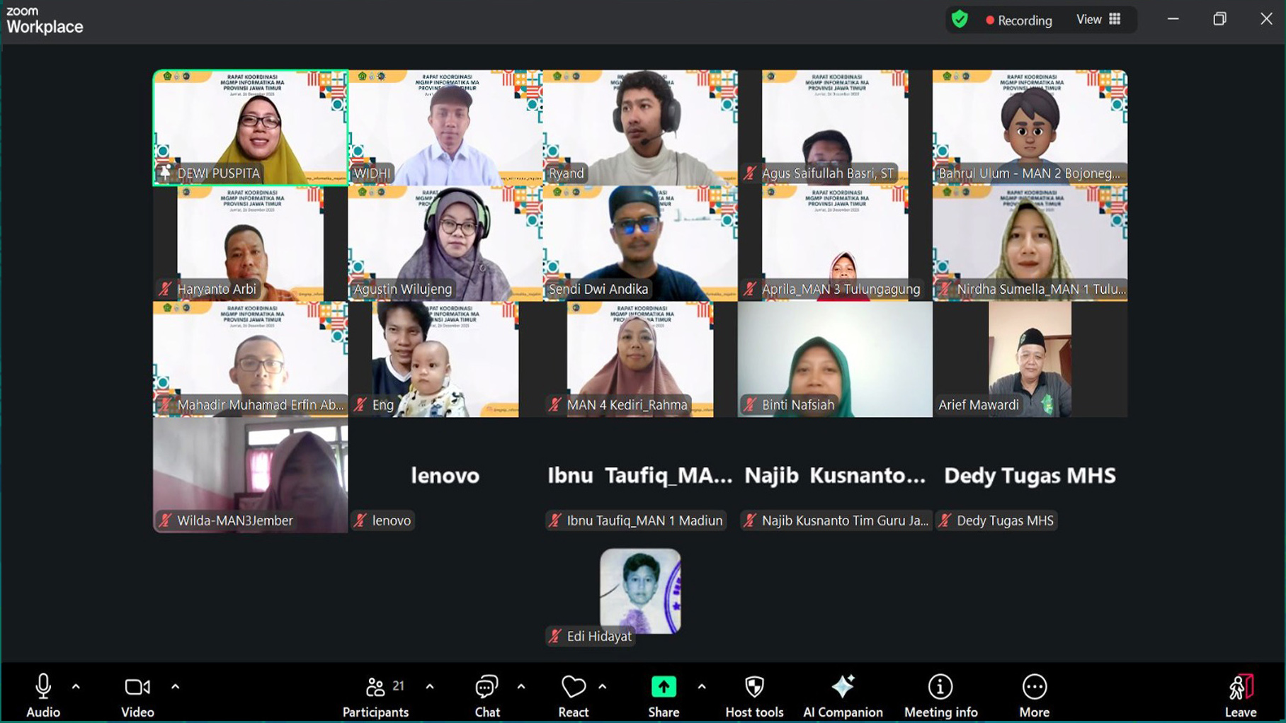 Rakor Awal Semester Genap 25/26